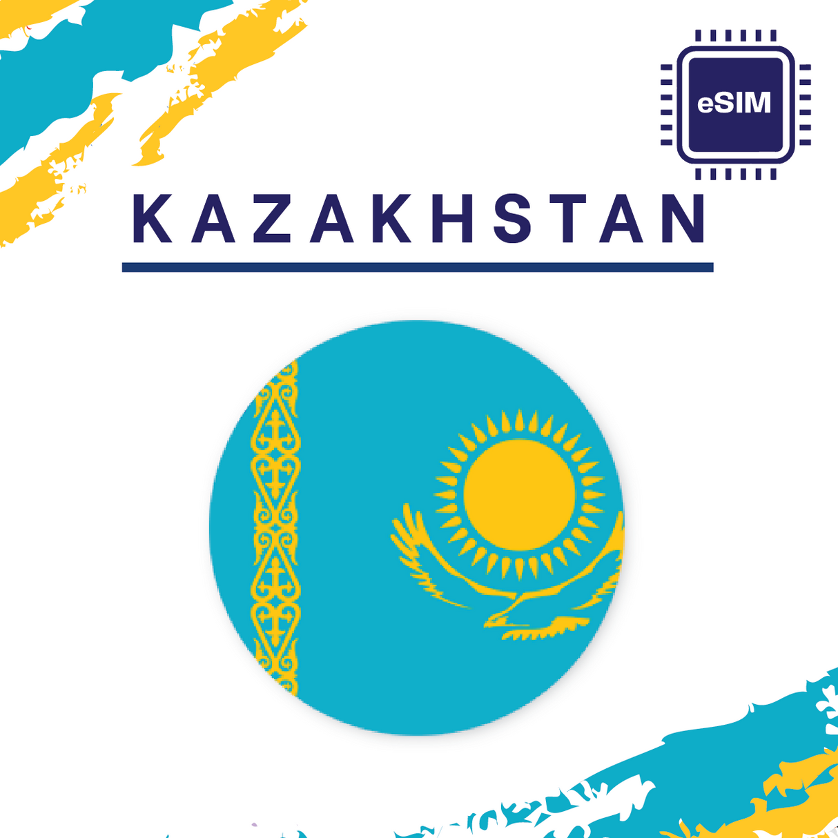 Kazakhstan eSIM for Travel | Fast Data, Easy Setup | Way2go SIM