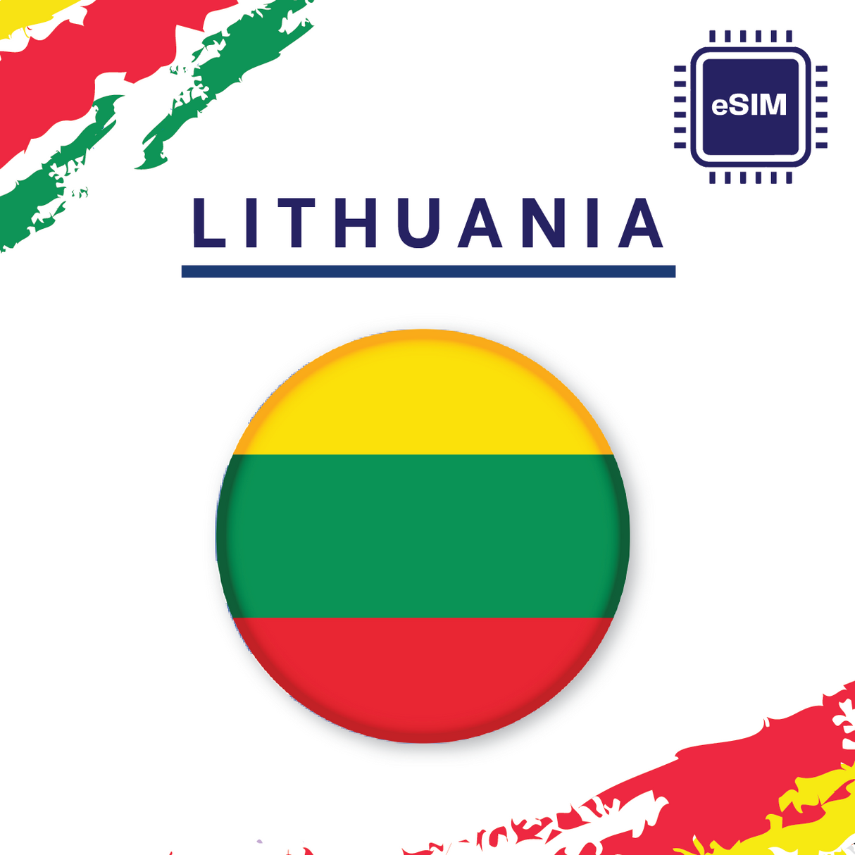 Lithuania eSIM for Travel | Fast Data, Easy Setup | Way2go SIM