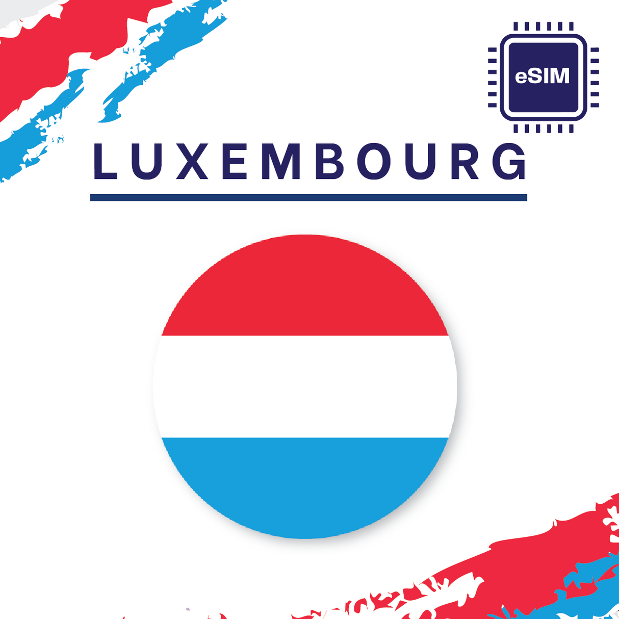 Luxembourg eSIM for Travel | Fast Data, Easy Setup | Way2go SIM