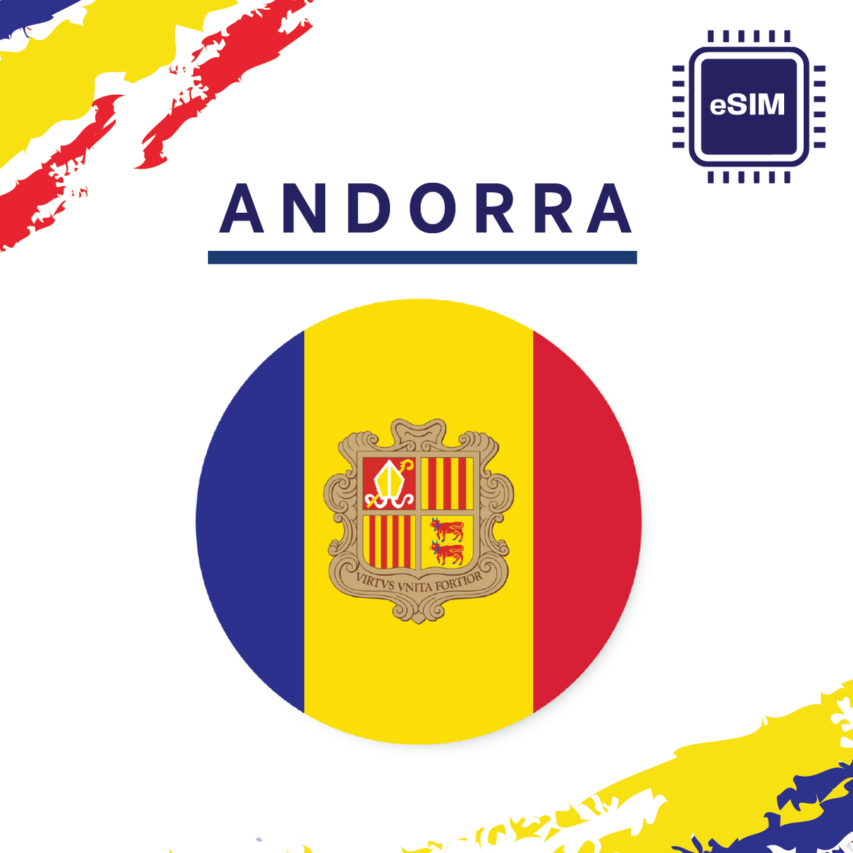 Andorra eSIM for Travel | Fast Data, Easy Setup | Way2go SIM