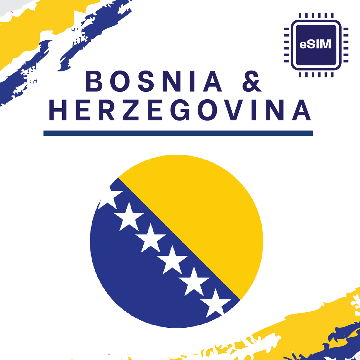 Bosnia And Herzegovina eSIM for Travel | Fast Data, Easy Setup | Way2go SIM