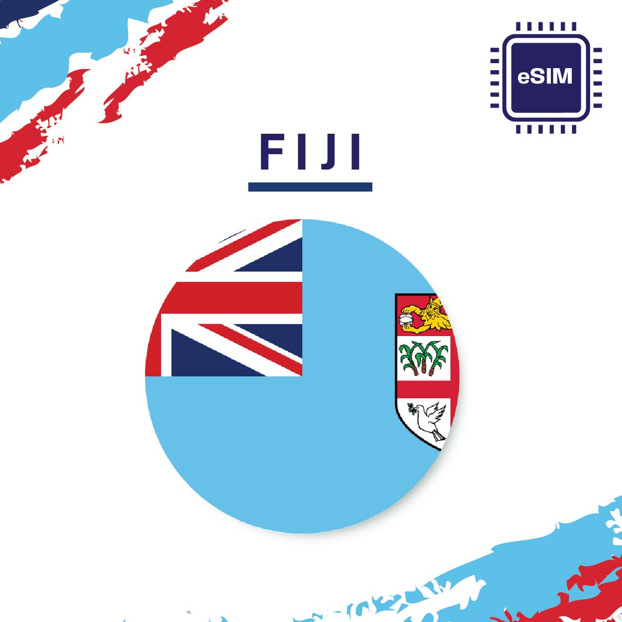 Fiji eSIM for Travel | Fast Data, Easy Setup | Way2go SIM