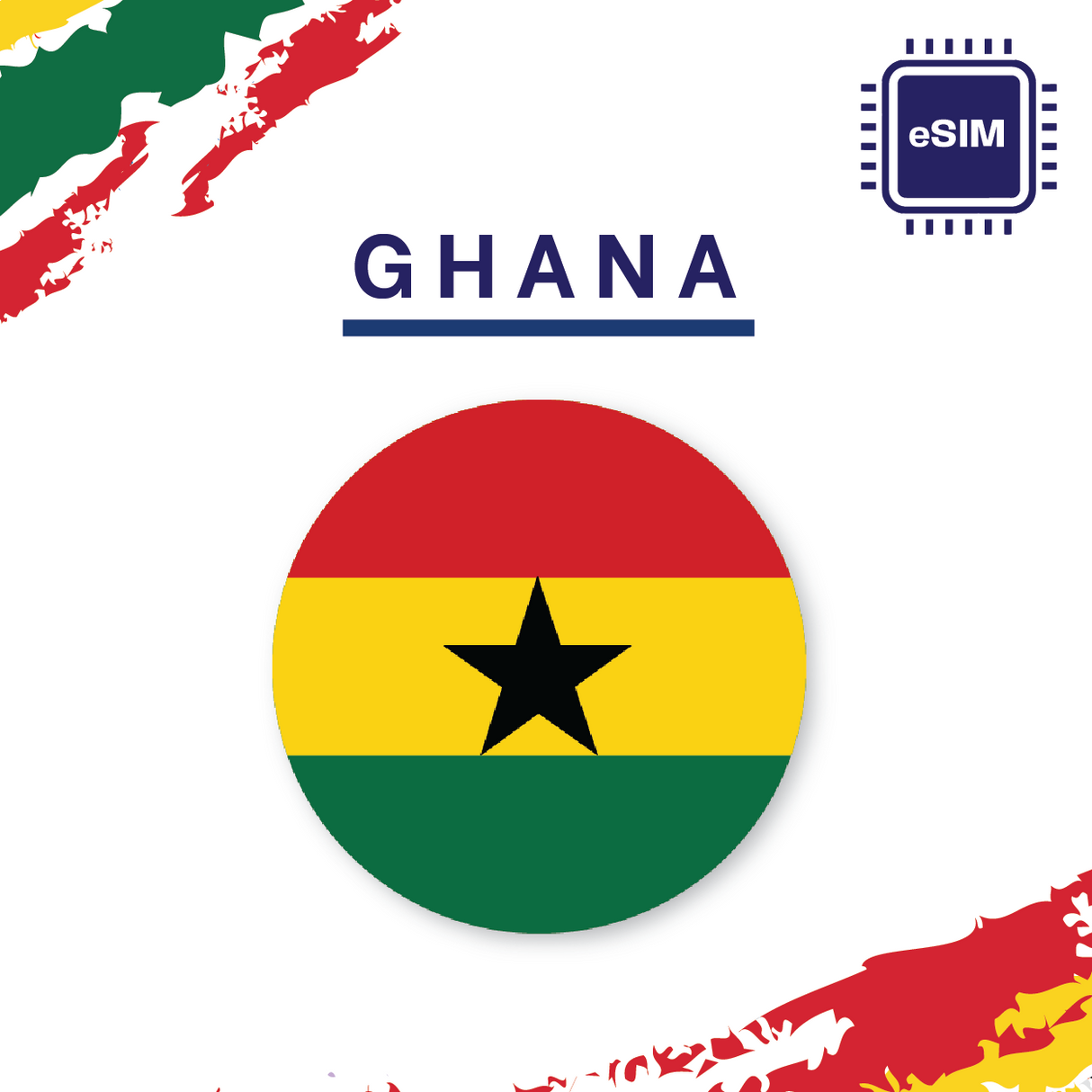 Ghana eSIM for Travel | Fast Data, Easy Setup | Way2go SIM