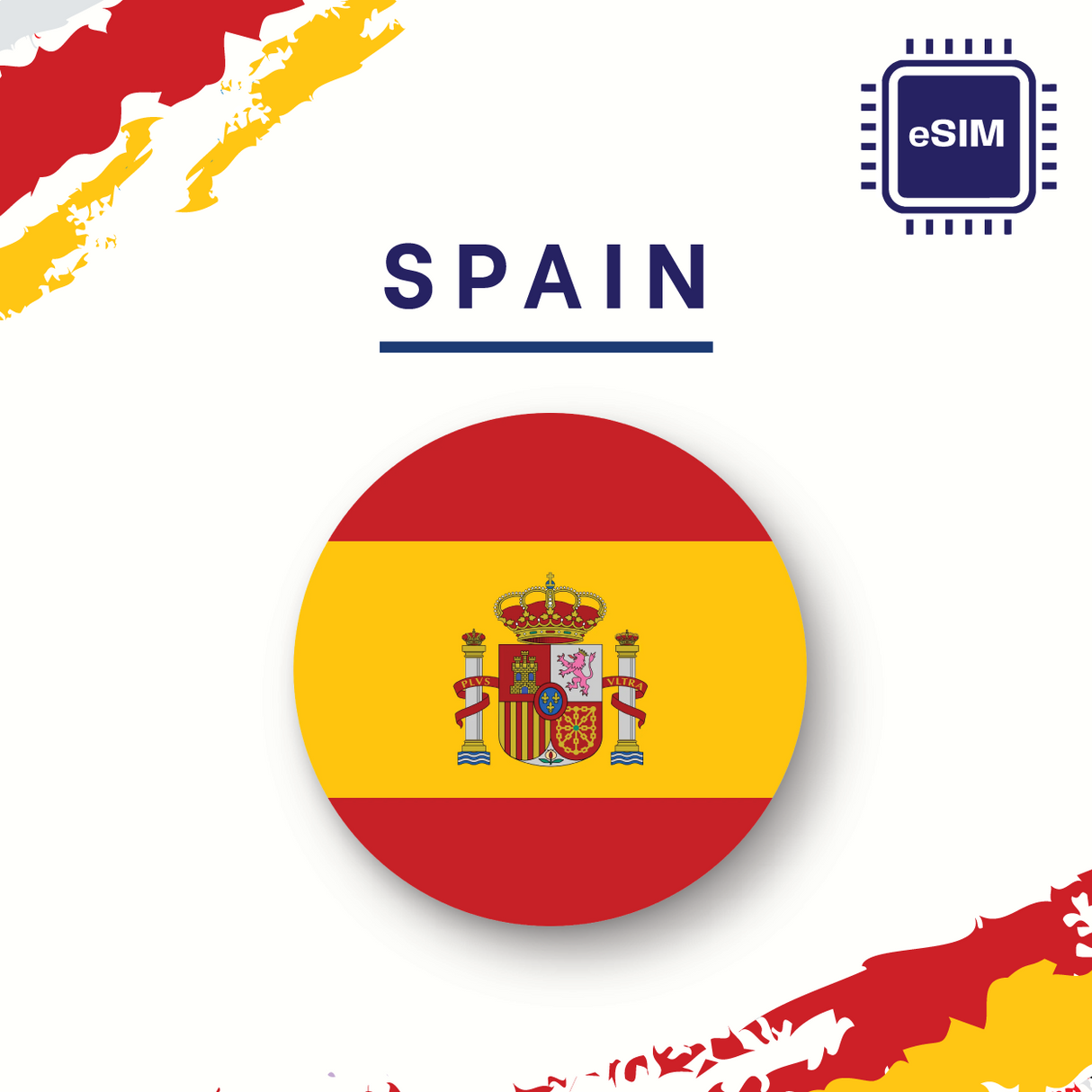 Spain eSIM for Travel | Fast Data, Easy Setup | Way2go SIM