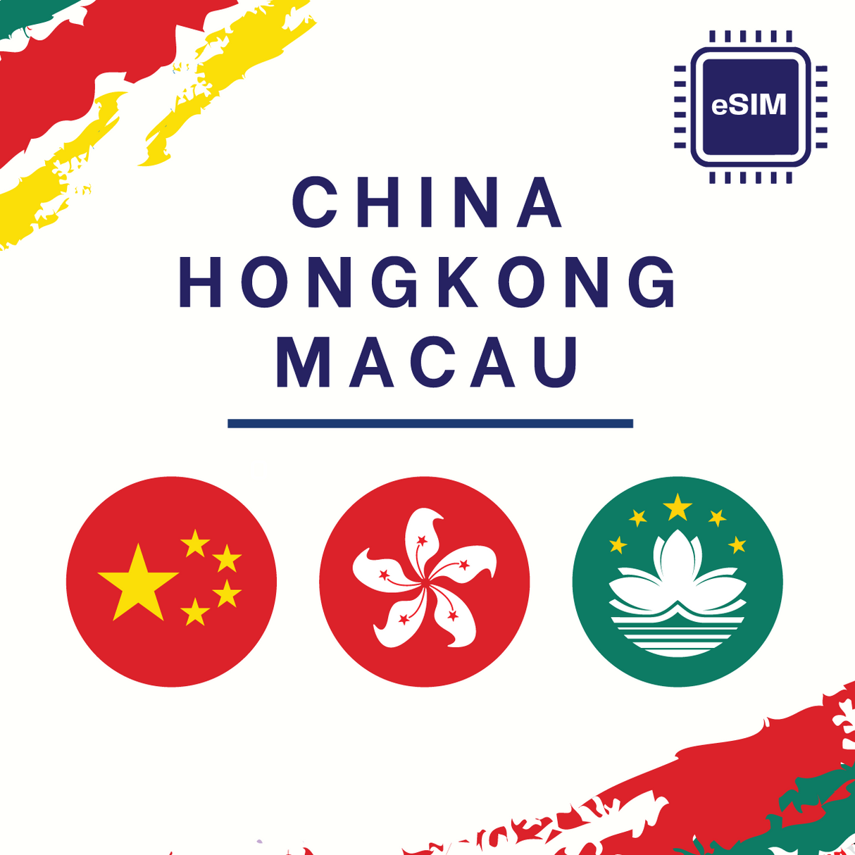 Best China - Hong Kong - Macau eSIM for Travelers | Fast Data - Way2go SIM