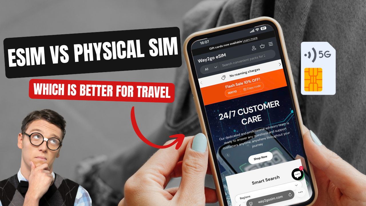 eSIM vs Physical SIM: Which Is Better for Travel in 2026?