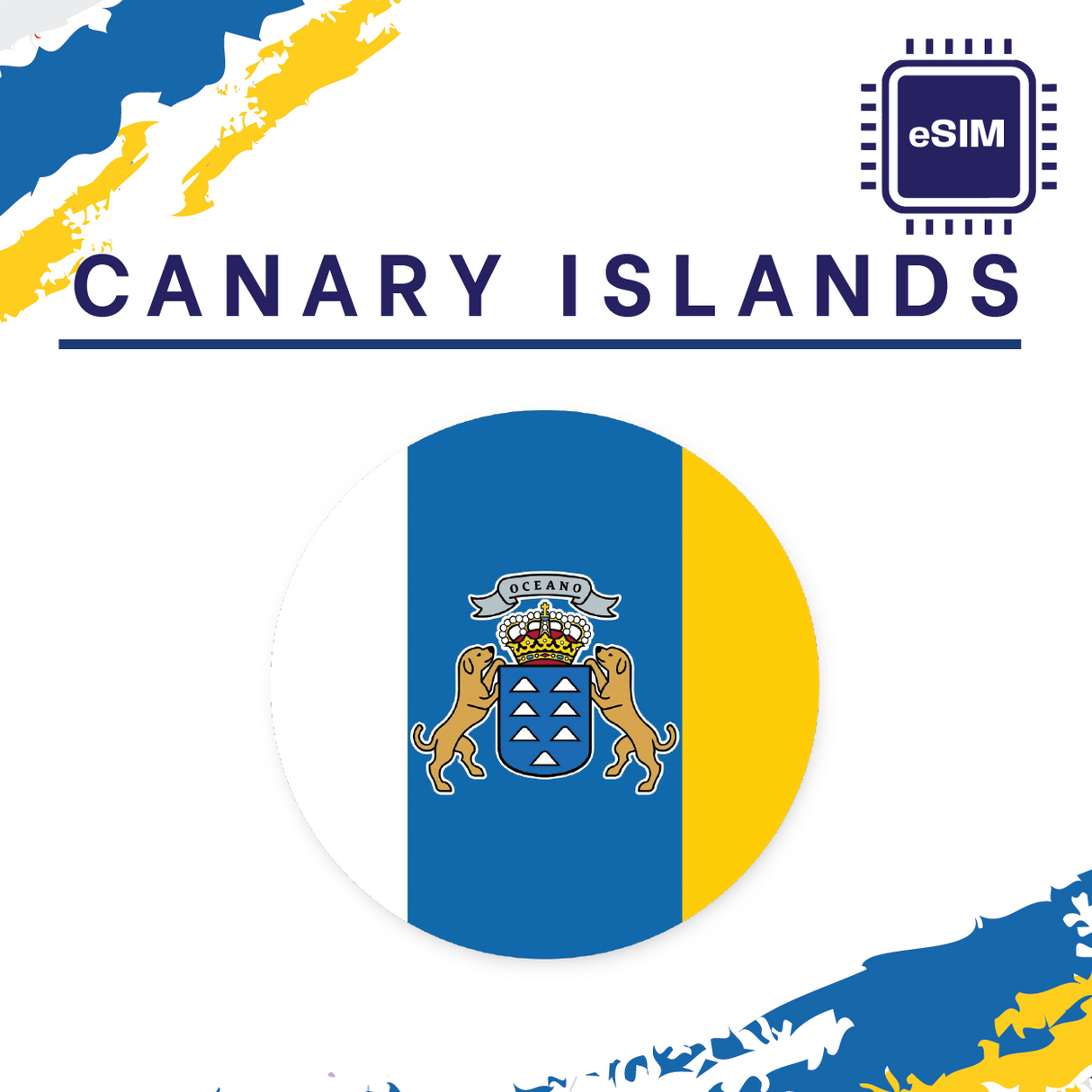 Canary Islands eSIM for Travel | Fast Data, Easy Setup | Way2go SIM