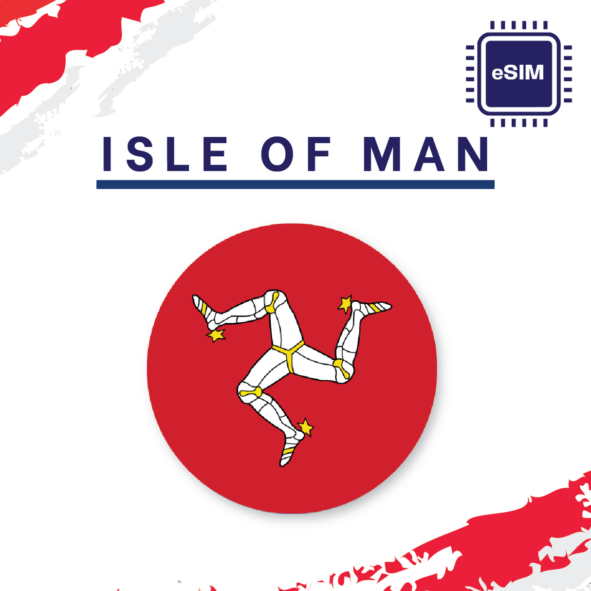 Isle of Man eSIM for Travel | Fast Data, Easy Setup | Way2go SIM