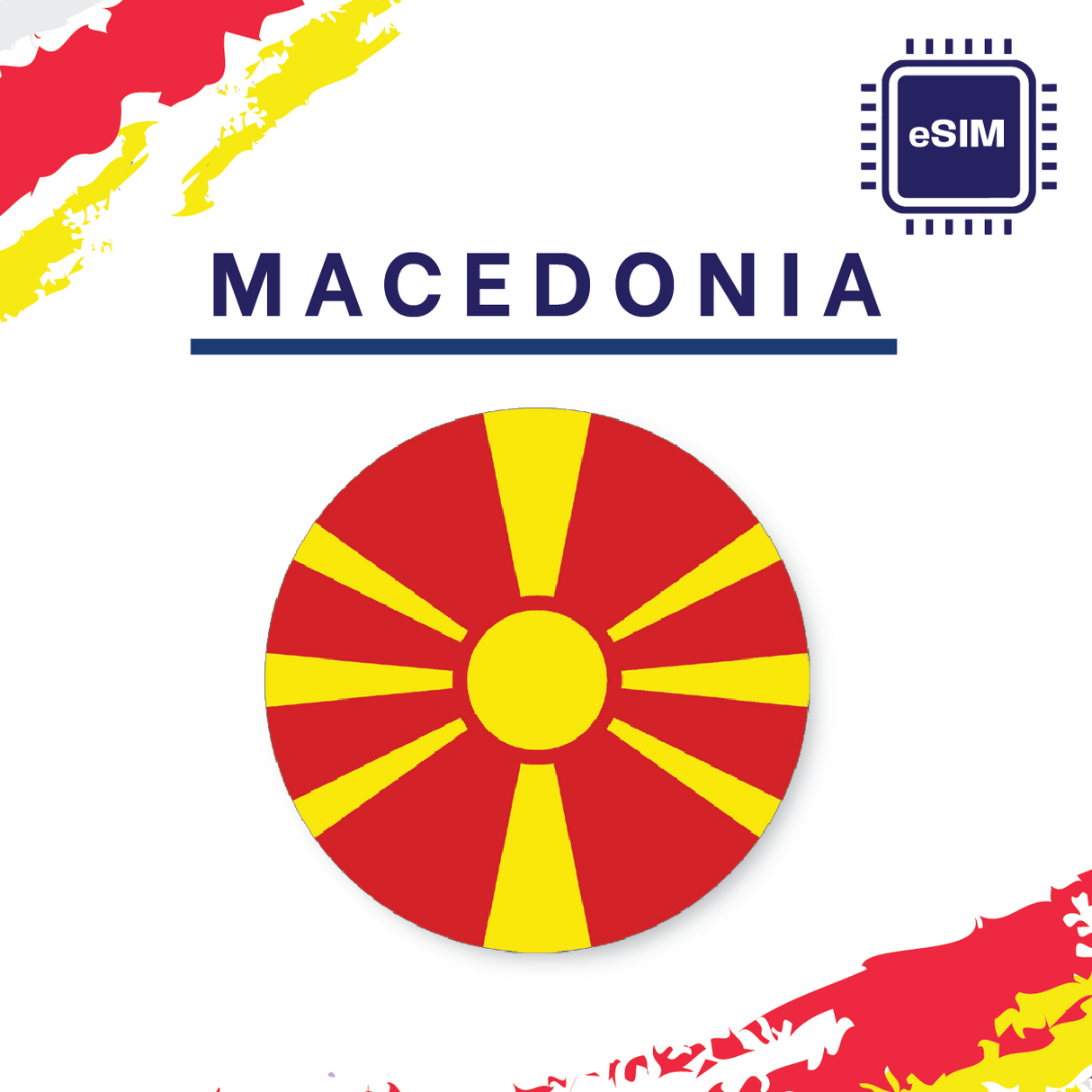Macedonia eSIM for Travel | Fast Data, Easy Setup | Way2go SIM