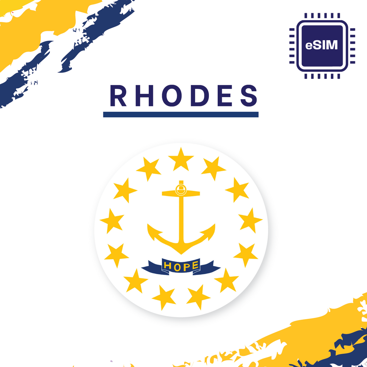 Rhodes eSIM for Travel | Fast Data, Easy Setup | Way2go SIM
