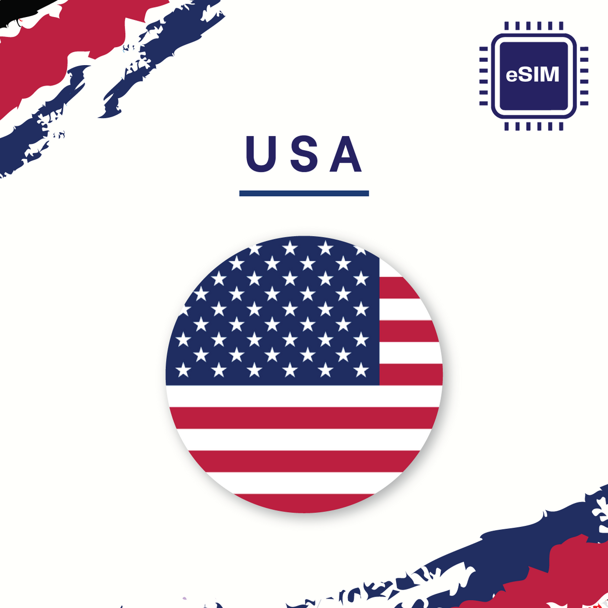 United States eSIM with Unlimited Data for Travel | Way2go SIM