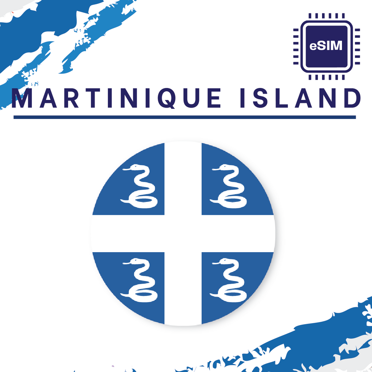 Martinique Island eSIM for Travel | Fast Data, Easy Setup | Way2go SIM