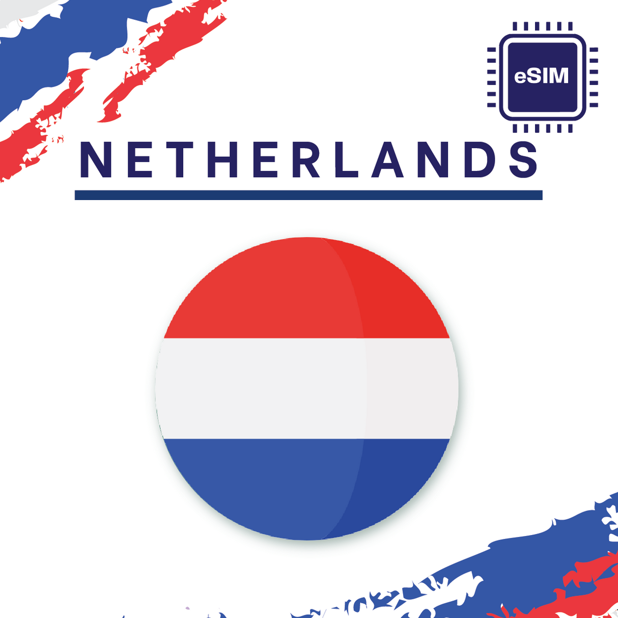 Netherlands eSIM for Travel | Fast Data, Easy Setup | Way2go SIM
