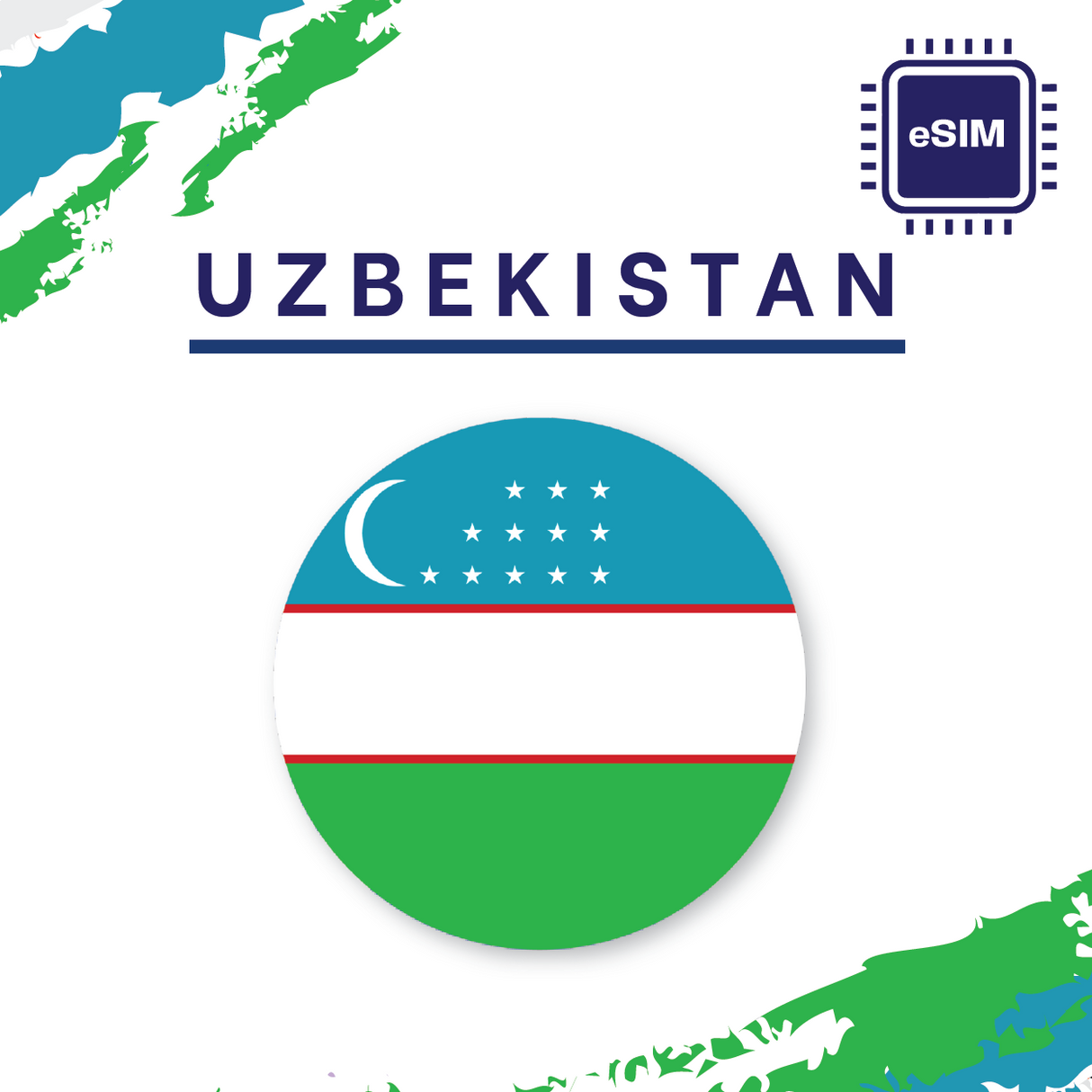 Uzbekistan eSIM for Travel | Fast Data, Easy Setup | Way2go SIM